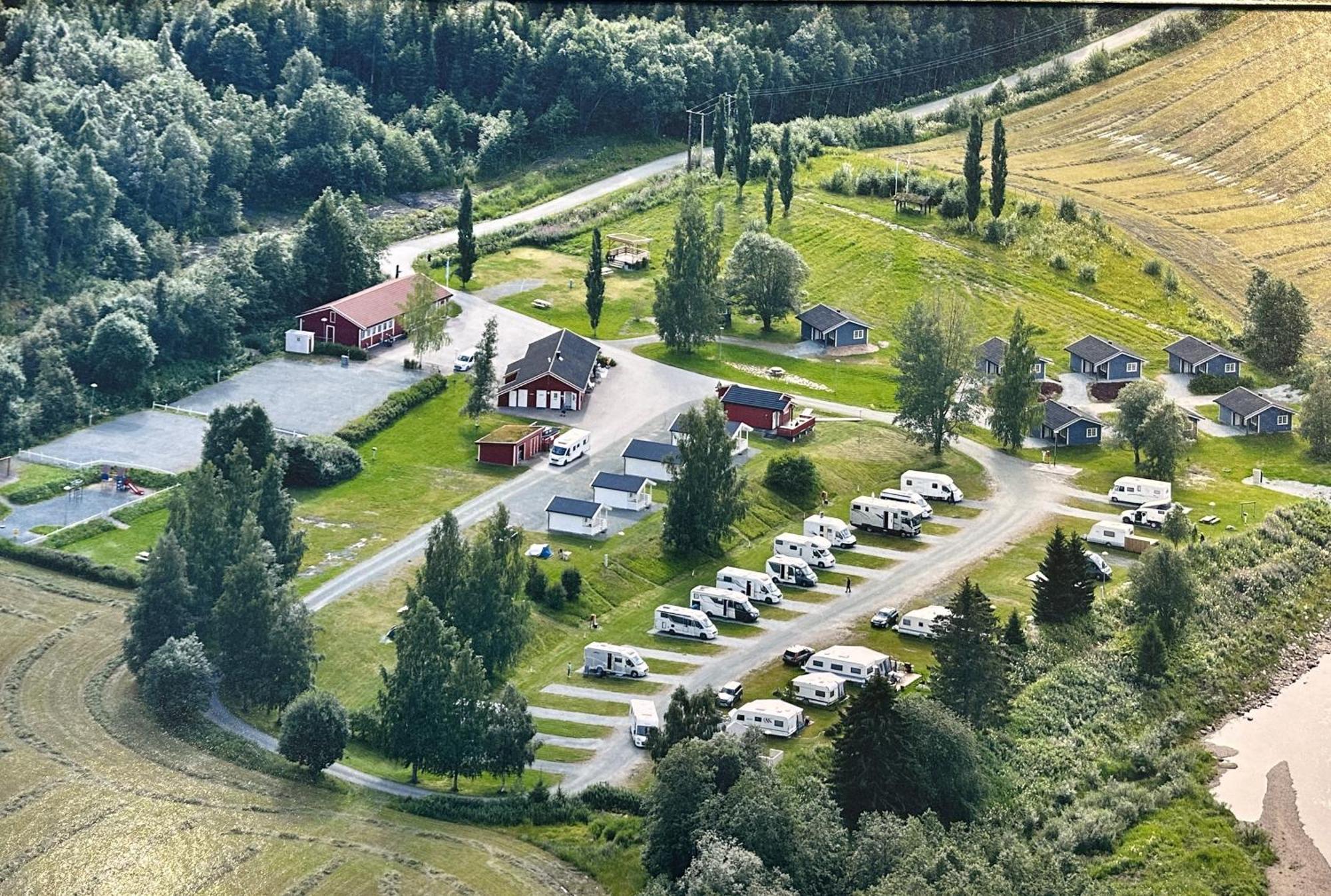 Langnes Camping, Grong Zewnętrze zdjęcie