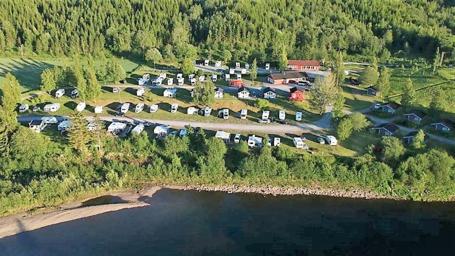 Langnes Camping, Grong Zewnętrze zdjęcie